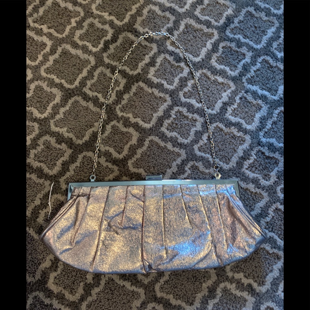 BCBG metallic handbag